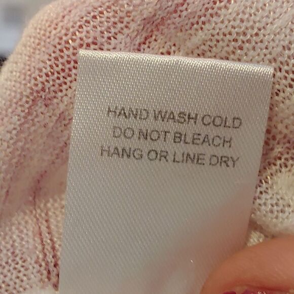 Chloe K Striped Racerback Tank Top Sz M - Picture 5 of 6